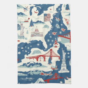  Amerikaans oriëntatiepatroon (2) Theedoek