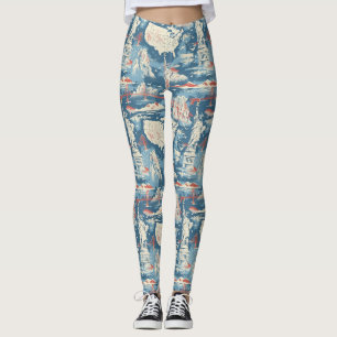 Amerikaans oriëntatiepatroon – Liberty, Verenigde Leggings