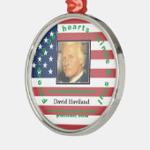 Amerikaans Ornament van de Vlag HAMbWG (Links)