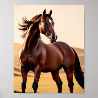 Amerikaans paard poster