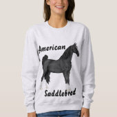 Amerikaans paard van zadelras trui (Voorkant)