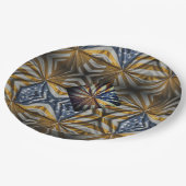 Amerikaans Papieren Bordje (Gekanteld)