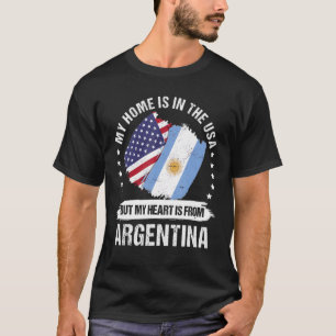 Amerikaans Patriot Argentijnse vlag Argentinië T-shirt