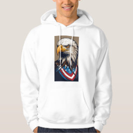 Amerikaans Patriot Bald Eagle T-shirt ontwerp