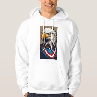 Amerikaans Patriot Bald Eagle T-shirt ontwerp