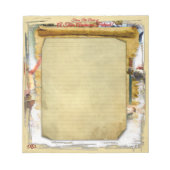 Amerikaans Patriot Briefpapier 5,5x6 Notitieblok (Voorkant)