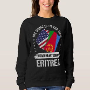 Amerikaans patriot Eritrea vlag Amerikaans Eritree Trui