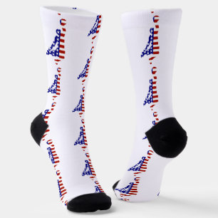 Amerikaans Patriotisch BASKETBAL Sokken