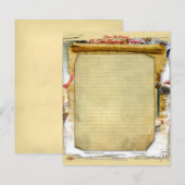 Amerikaans patriottisch 4.5x5.6 stationair papierb (Voorkant / Achterkant)