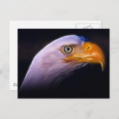 Amerikaans patriottisch Bald Eagle, nationaal symb Briefkaart (Voorkant / Achterkant)
