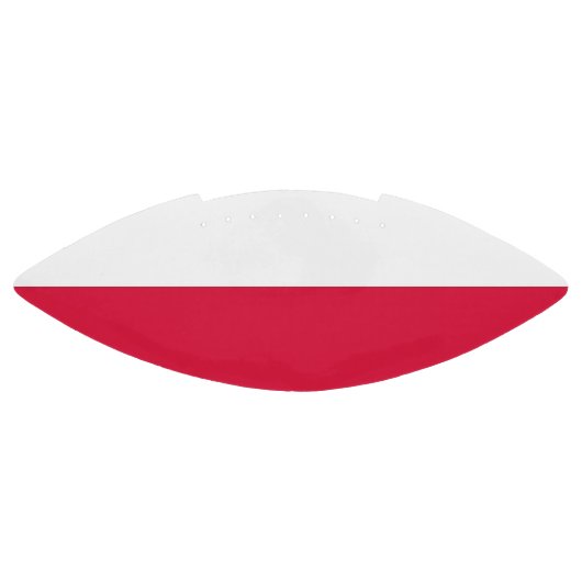 Amerikaans Patriottisch football met vlag van Pole (Paneel)