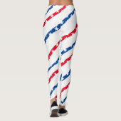 Amerikaans patriottisch leggings (Achterkant)