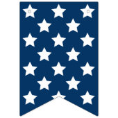 Amerikaans Patriottisch Rood Wit en Blauw Vlaggetjes (Tweede vlag)