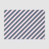 Amerikaans patriottisch staar- en Stripespatroon Tissuepapier (Voorkant)