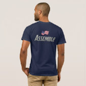 Amerikaans Patriottisch T-Shirt (Achterkant volledig)