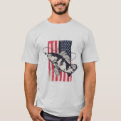 Amerikaans Patriottisch Viste Vierde juli T-Shirt