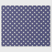 Amerikaans patriottisch vlagstaatpatroon cadeaupapier (Vlak)