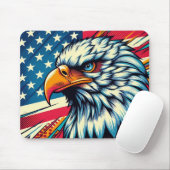 Amerikaans patriottische muismat (Met muis)
