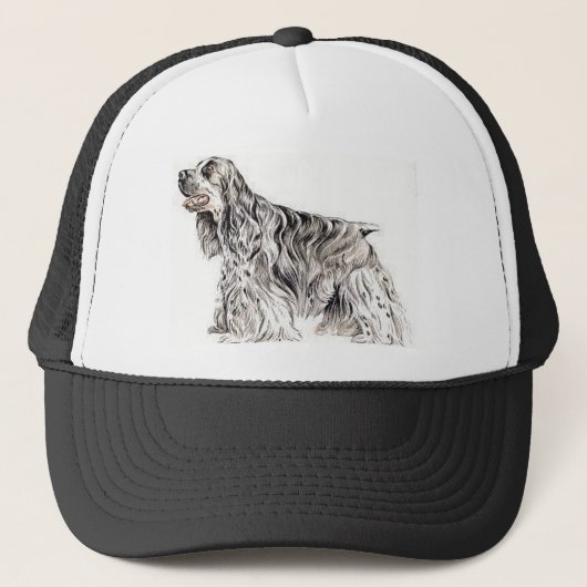 Amerikaans Pet van Cocker Spaniel (Voorkant)