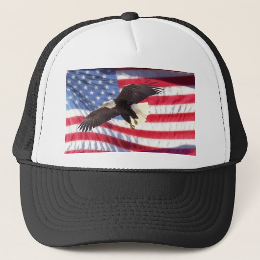 Amerikaans Pet van Eagle en Vlag (Voorkant)