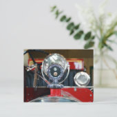 Amerikaans Pet voor brandweergas in LaFrance Briefkaart (Staand voorkant)