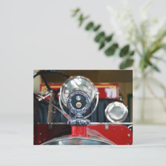 Amerikaans Pet voor brandweergas in LaFrance Briefkaart (Staand voorkant)