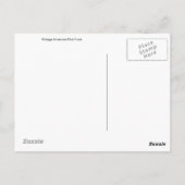 Amerikaans Pet voor brandweergas in LaFrance Briefkaart (Achterkant)