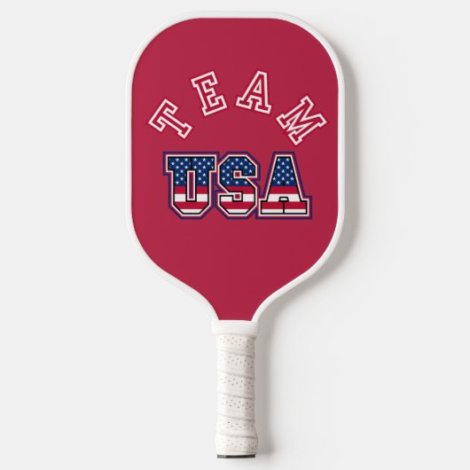 Amerikaans Pickleball Bat | VS Patriotisch Ontwerp Paddle (Voorkant)