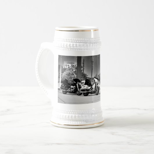 Amerikaans pictogram bierpul (Voorkant links)