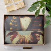  Amerikaans Pit Bull Terrier schilderij Tissuepapier (Geschenk)