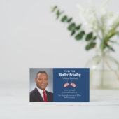Amerikaans politiek Visitekaartje (Staand voorkant)
