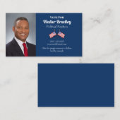 Amerikaans politiek Visitekaartje (Voorkant / Achterkant)