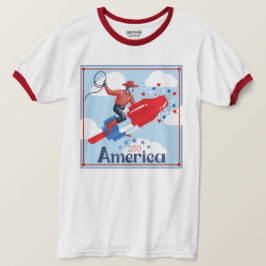 Amerikaans Pop Cowboy T-Shirt