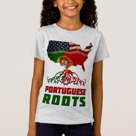 Amerikaans Portugees T-shirt (Voorkant)