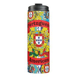 Amerikaans Portugees Thermosbeker
