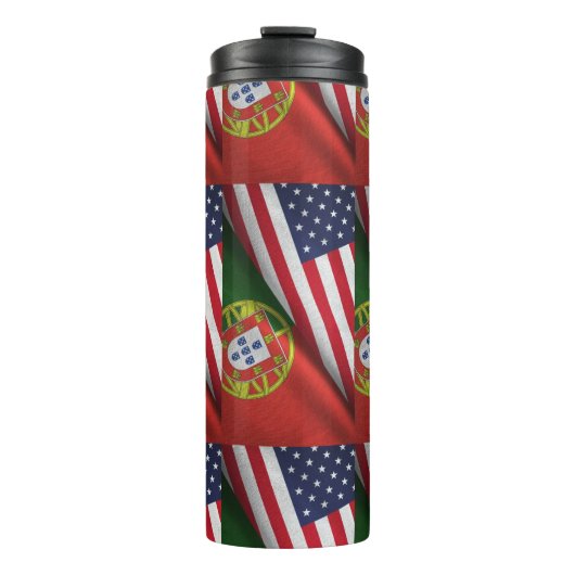 Amerikaans Portugees Thermosbeker (Voorkant)