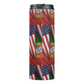 Amerikaans Portugees Thermosbeker (Achterkant)