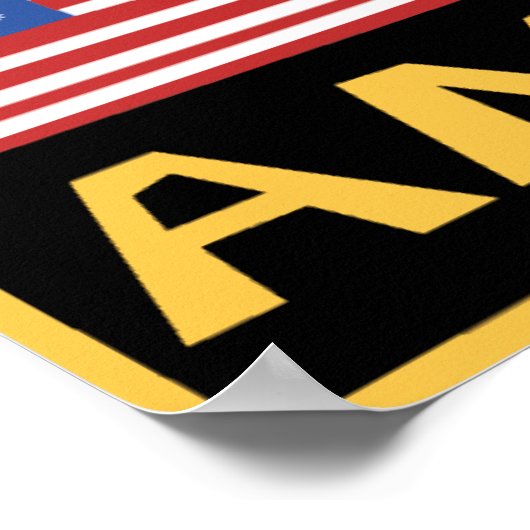 Amerikaans poster (Hoek)