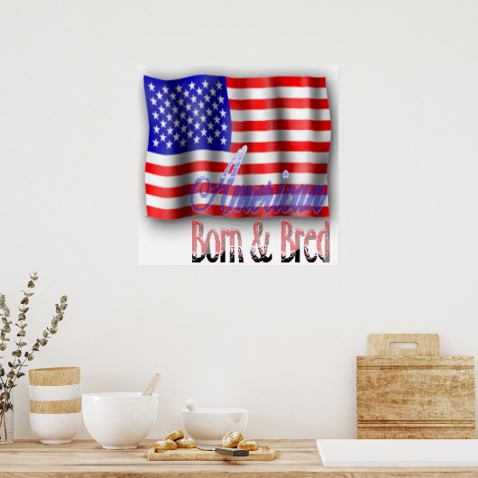 Amerikaans Poster (Keuken)