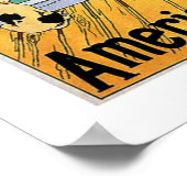 Amerikaans Poster (Hoek)