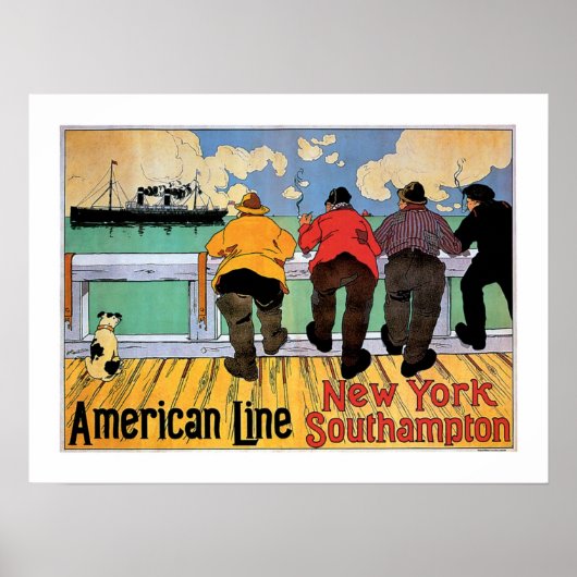 Amerikaans Poster (Voorkant)
