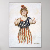 Amerikaans Poster (Voorkant)