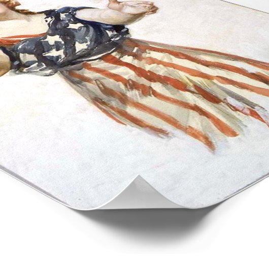 Amerikaans Poster (Hoek)