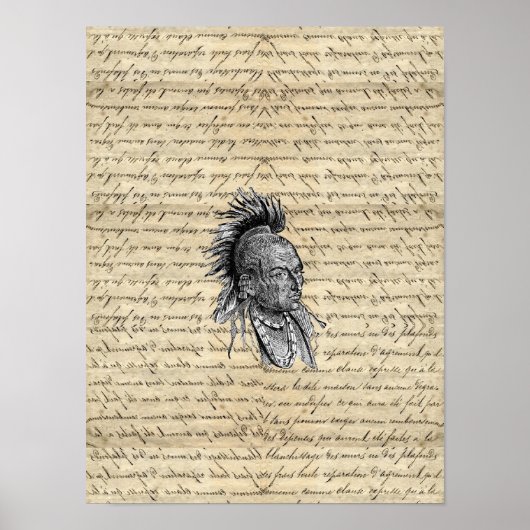 Amerikaans Poster (Voorkant)