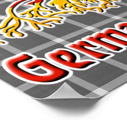 Amerikaans Poster (Hoek)