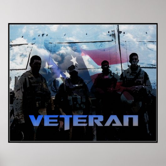 Amerikaans Poster (Voorkant)