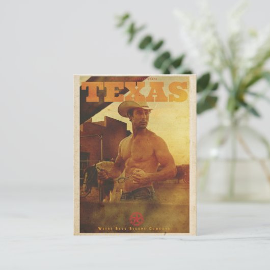  Amerikaans Poster Briefkaart (Staand voorkant)