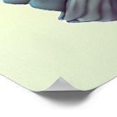 Amerikaans Poster Bullfrog Hipster (Hoek)