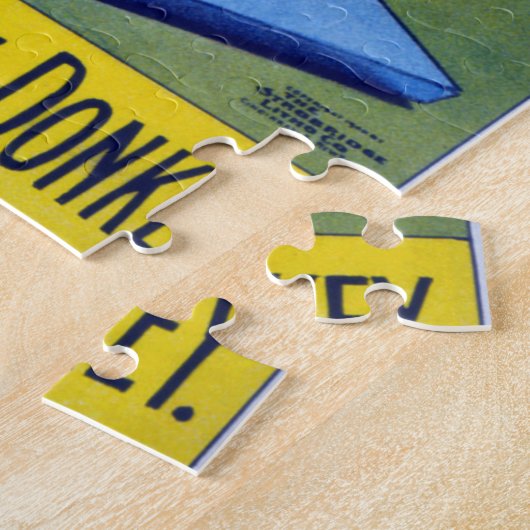  Amerikaans Poster Circa 1900 Legpuzzel (Zijkant)