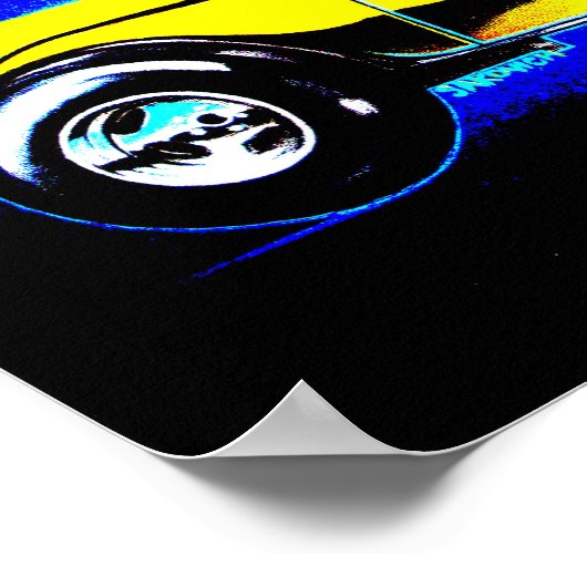 Amerikaans Poster Graffiti 2009 (Hoek)